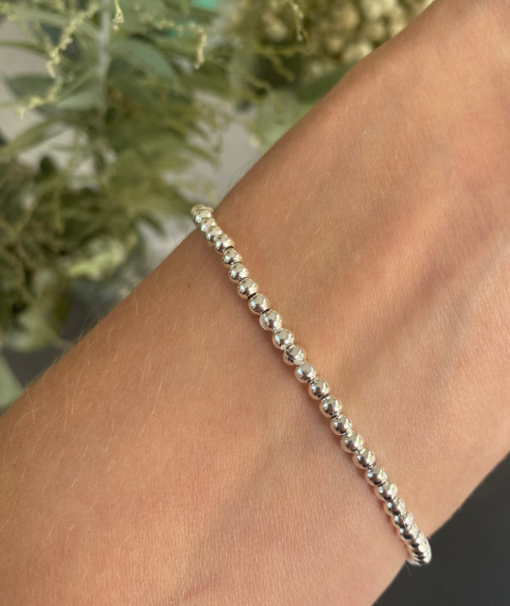 Beaded Bracelet with Heart